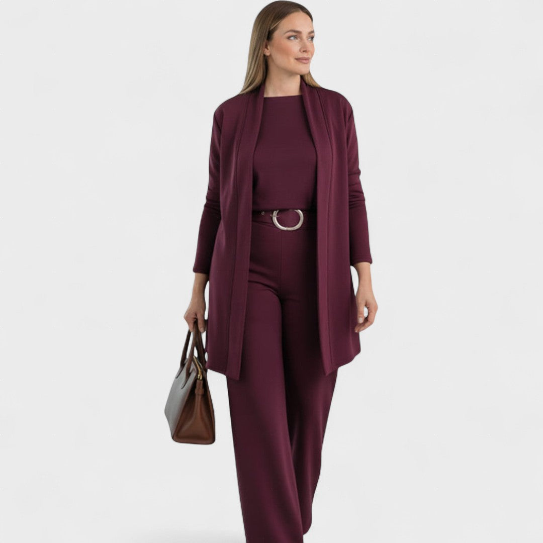 Jeanette - Ensemble de Luxe pour Dames de 3 Pièces