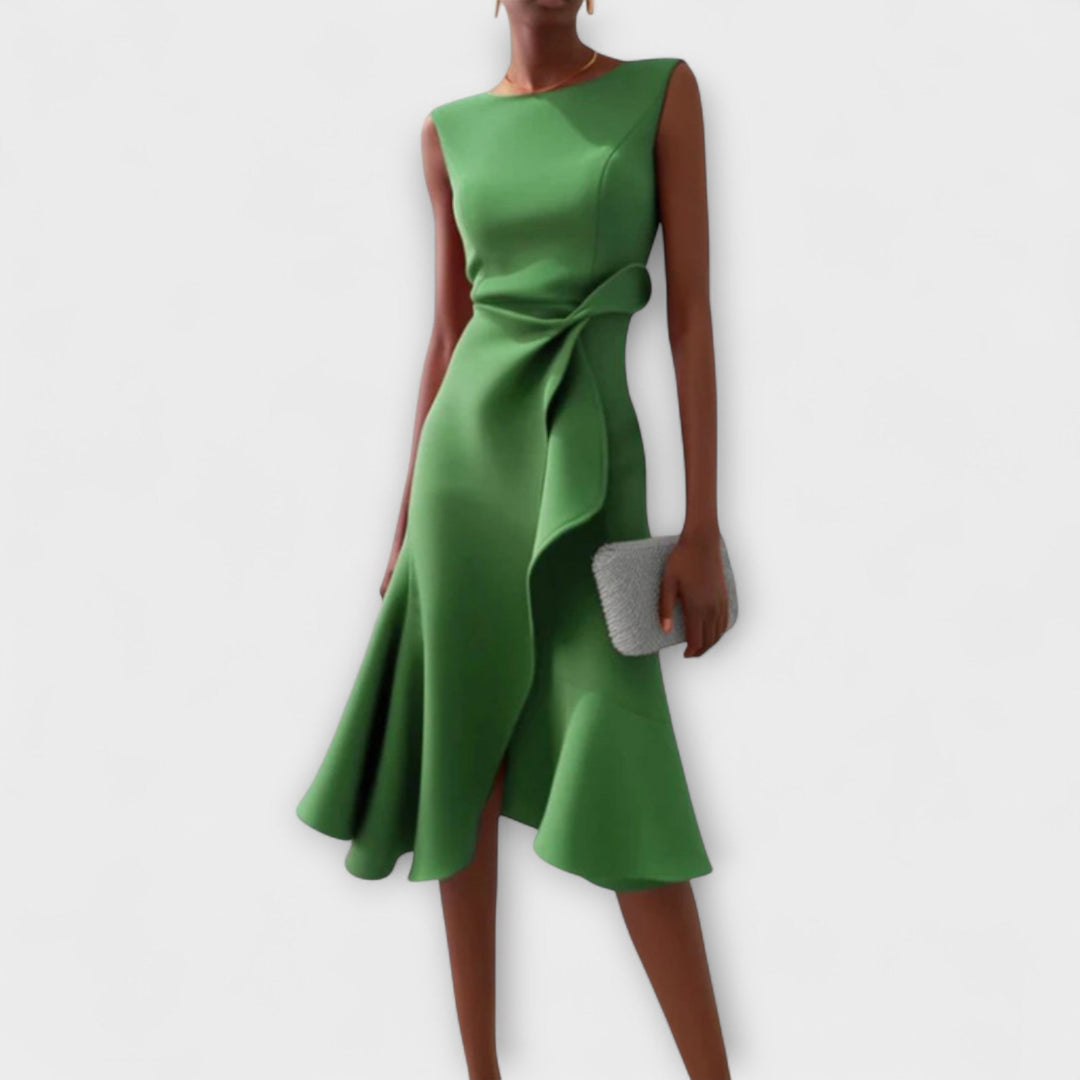 Darlene | Robe Midi Sophistiquée