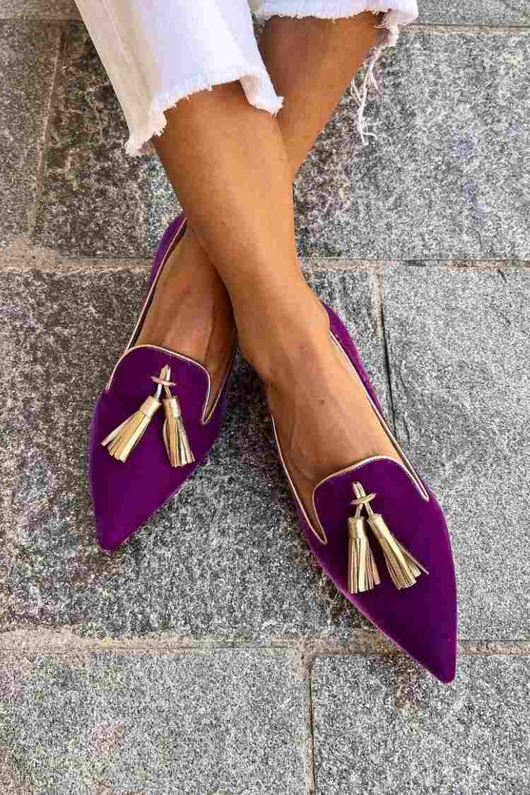 Portia - Mocassins à franges boho