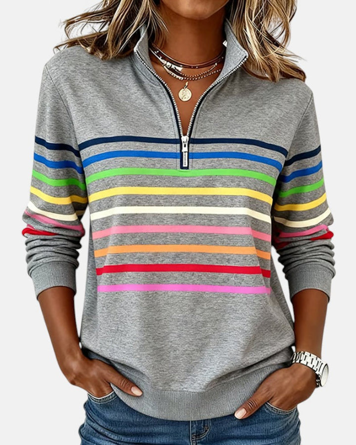 Andrea – Pull à rayures pour femme