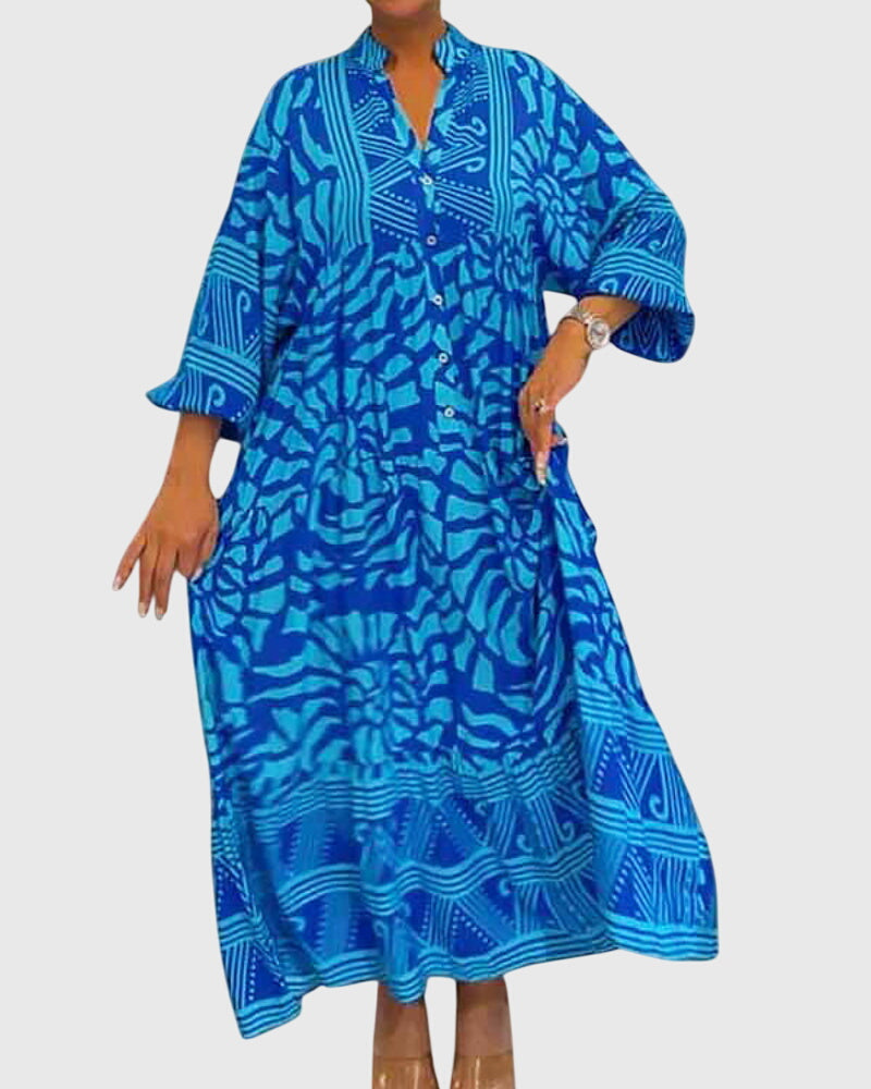 Mckinley | Robe Maxi Avec Imprimé Élégant