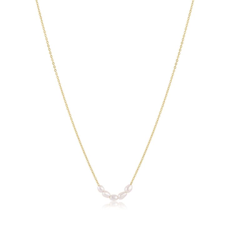 Juliane – Collier doré à la structure minimaliste