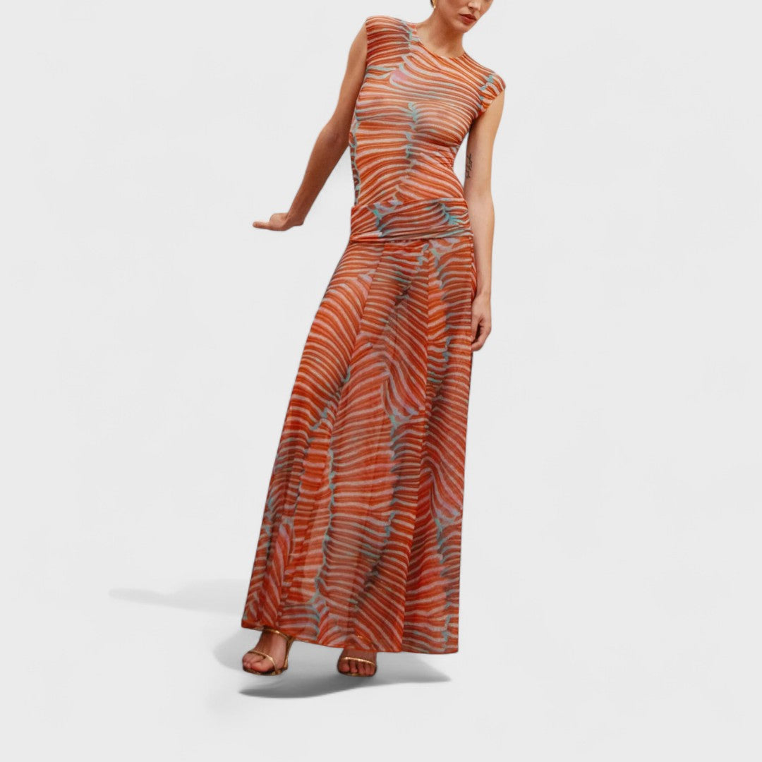 Martina – Robe Élégante avec Body