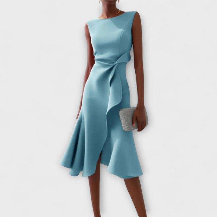 Darlene | Robe Midi Sophistiquée