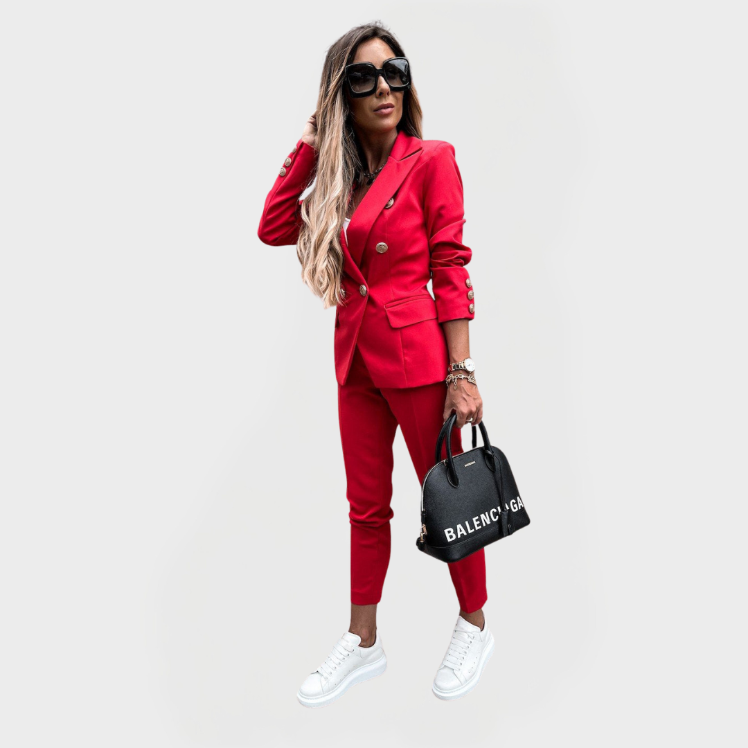 Nicole - Élégant costume pour femme avec veste