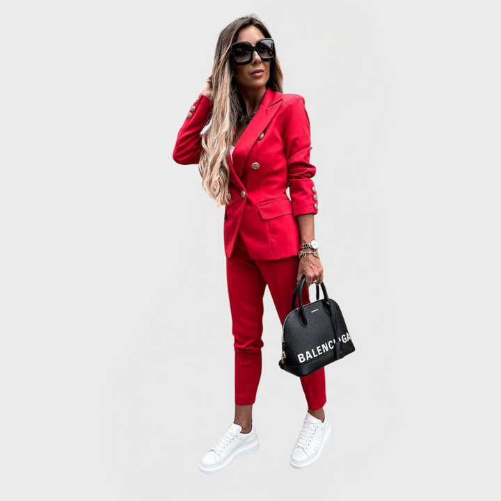 Nicole - Élégant costume pour femme avec veste