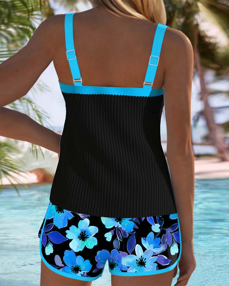 Élise | Tankini Deux Pièces Élégant
