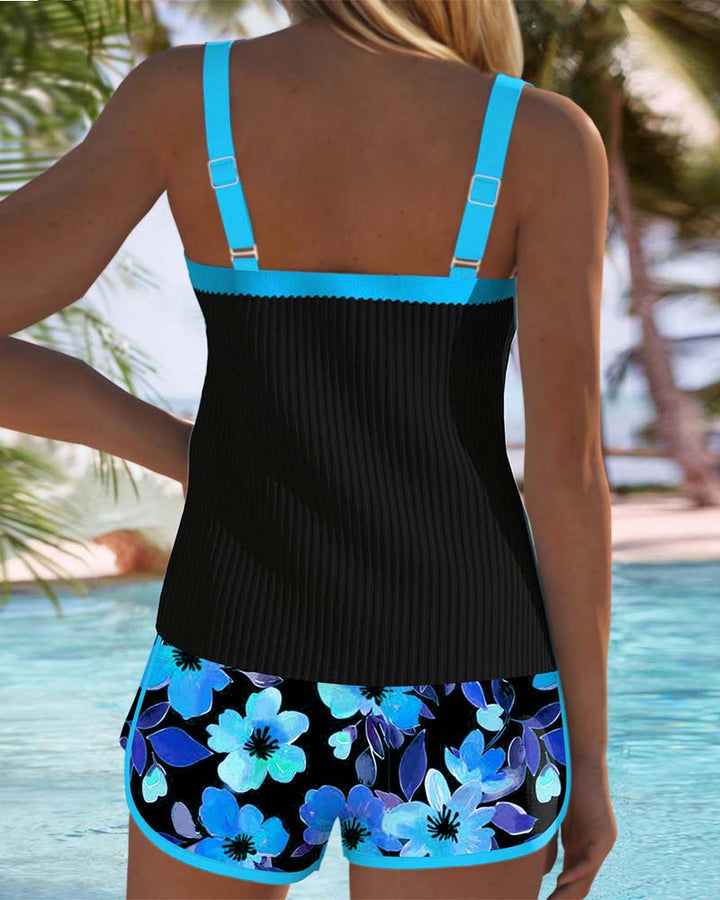 Élise | Tankini Deux Pièces Élégant