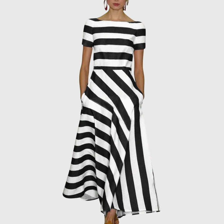 Carly | Robe Rayée