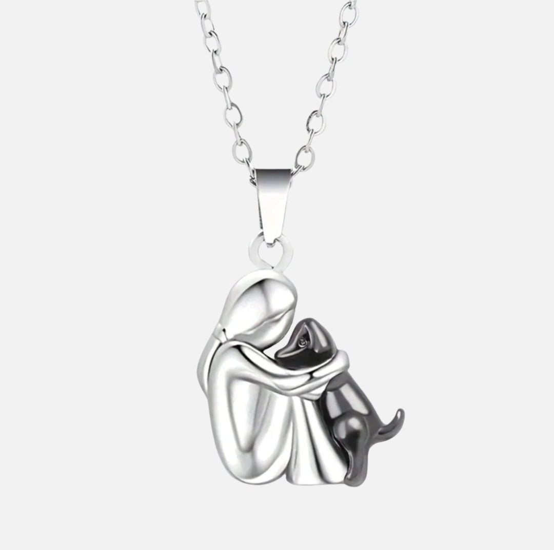 Collier avec pendentif de chien
