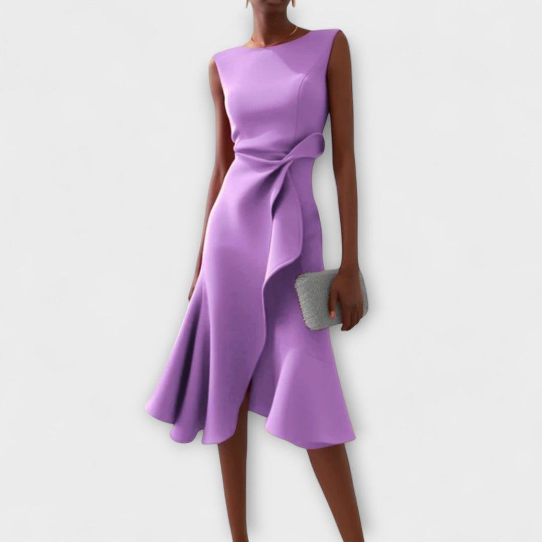 Darlene | Robe Midi Sophistiquée