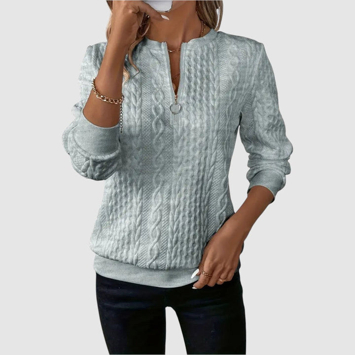 Rosalie - Pull tressé élégant