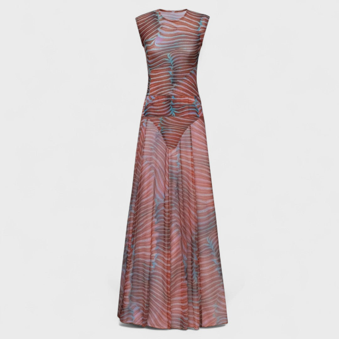 Martina – Robe Élégante avec Body