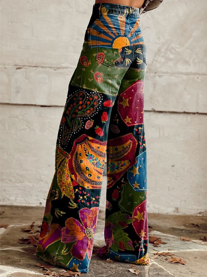Édith | Pantalon Motif Authentique