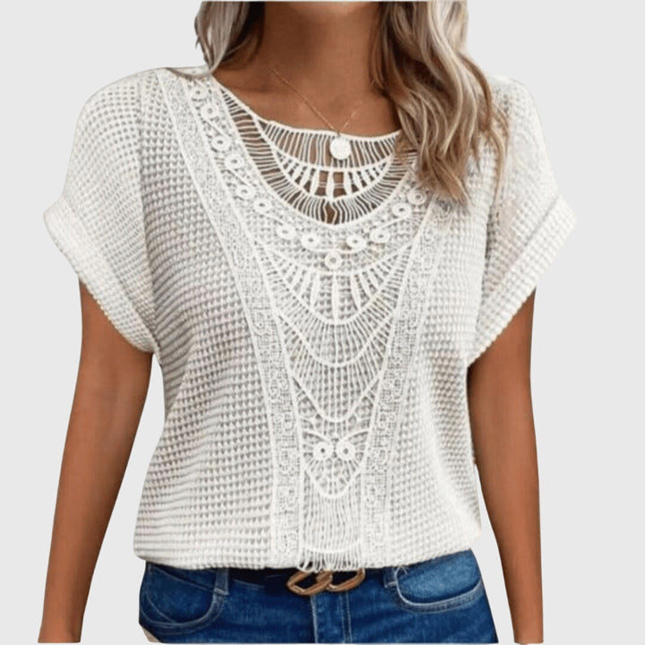 Lucie | Blouse Élégante Style Ibiza