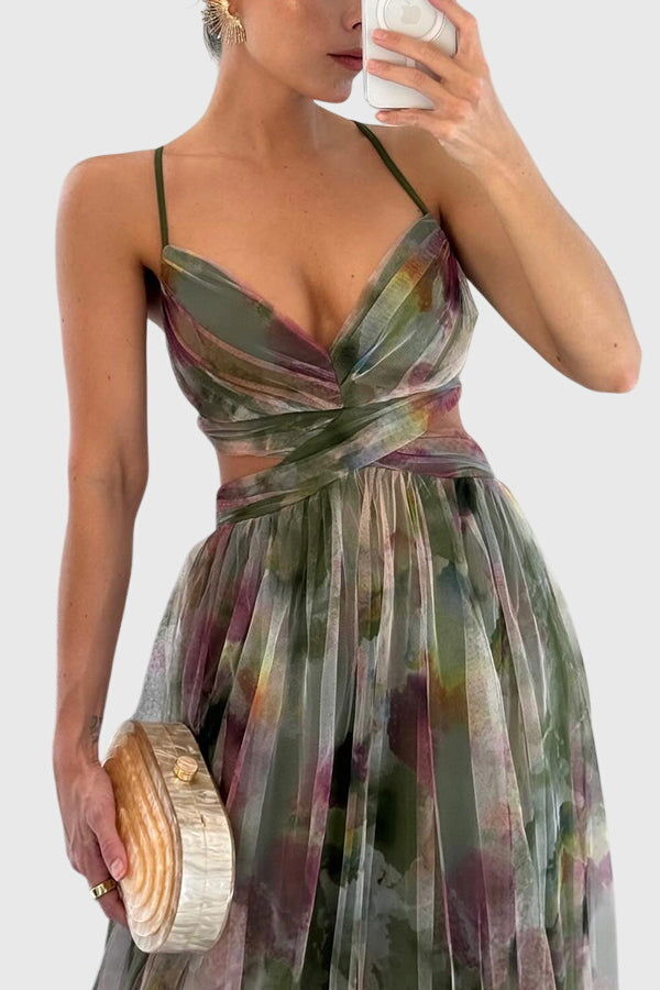 Caroline | Robe Maxi Fleurie