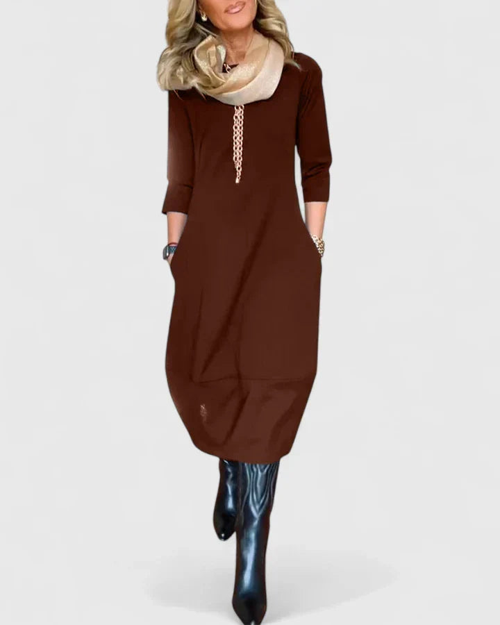 Danyshka | Robe Midi Élégante