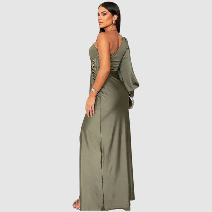 Meda - Robe maxi élégante à une épaule
