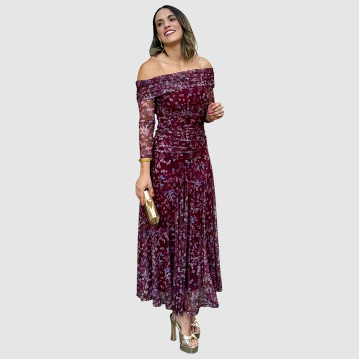 Dana - Robe à épaules dénudées
