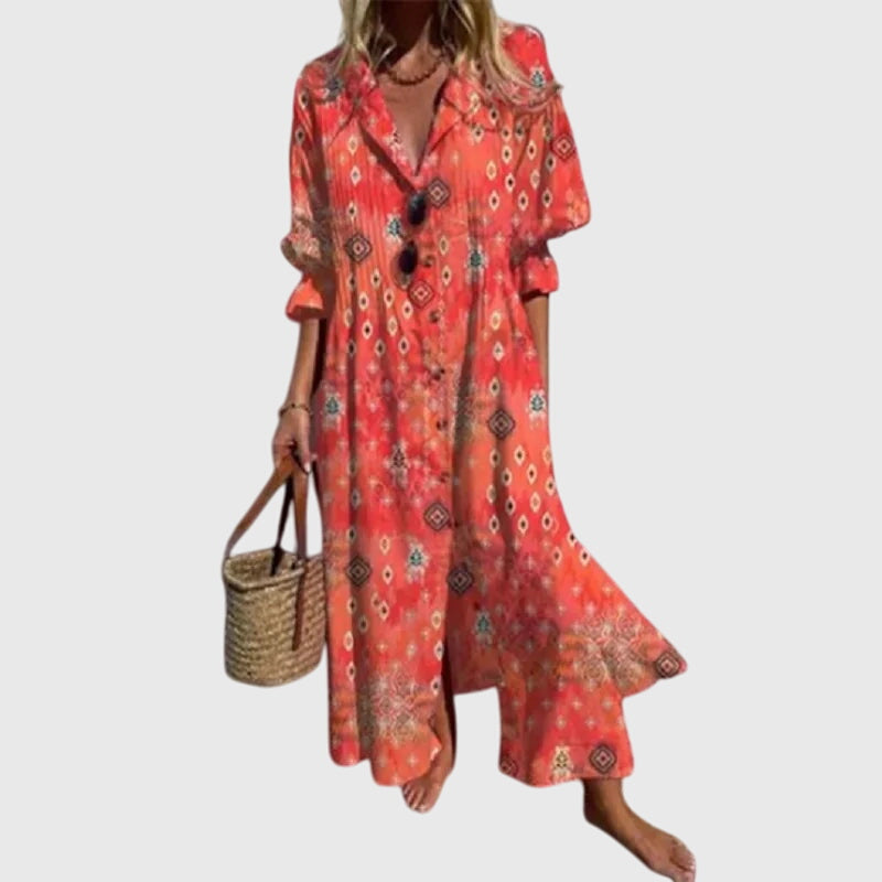 Christine | Robe Bohémienne Élégante