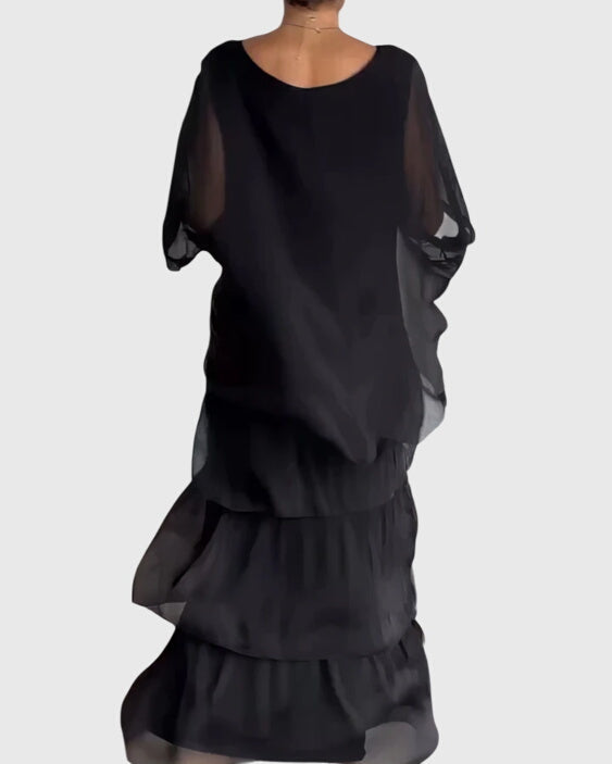 Patricia | Robe Élégante Longue et Fluide