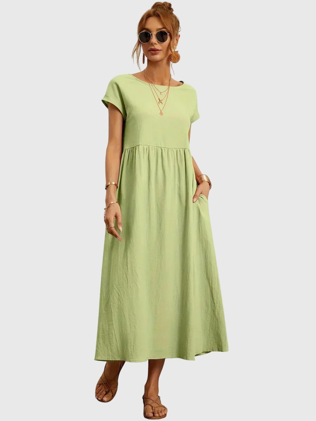 Giselle | Robe Décontractée avec Poches