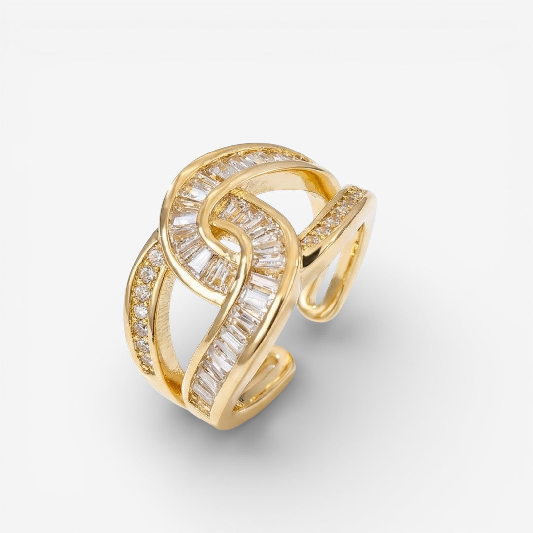 Unity - Bague Élégante Ajustable Knuten