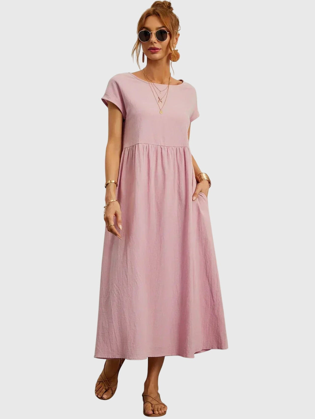 Giselle | Robe Décontractée avec Poches