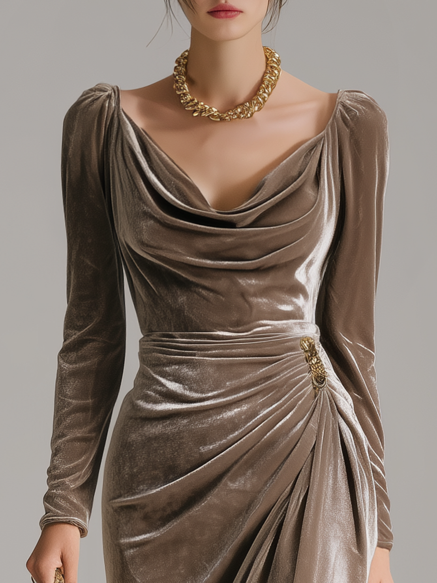 Mykah | Robe Midi Élégante