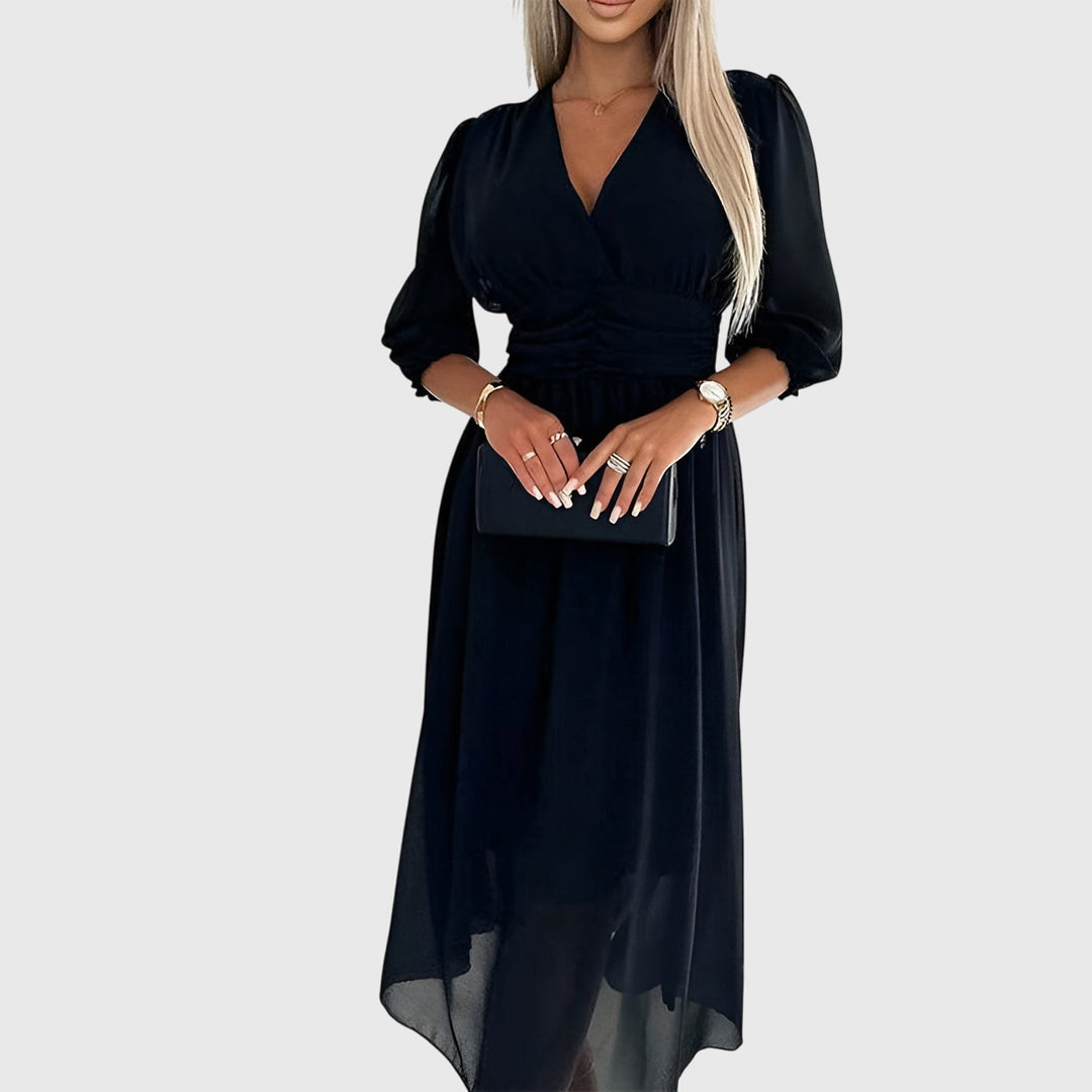 Chloe | Robe en Chiffon Soie Légère