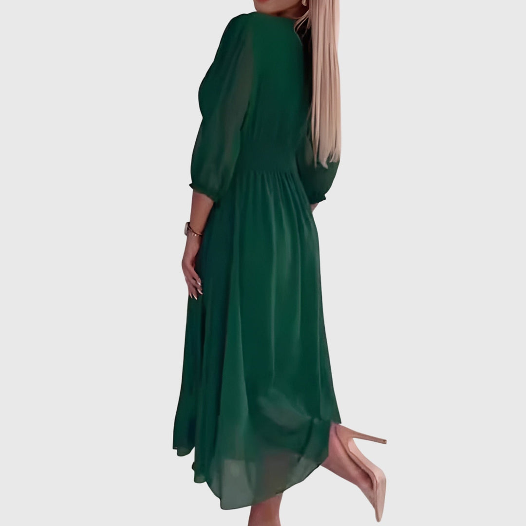 Chloe | Robe en Chiffon Soie Légère