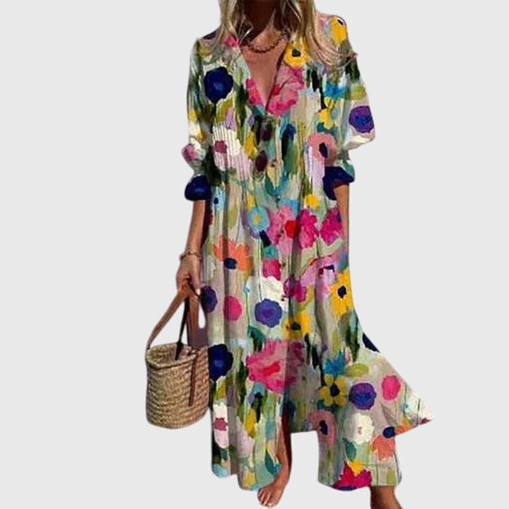 Christine | Robe Bohémienne Élégante