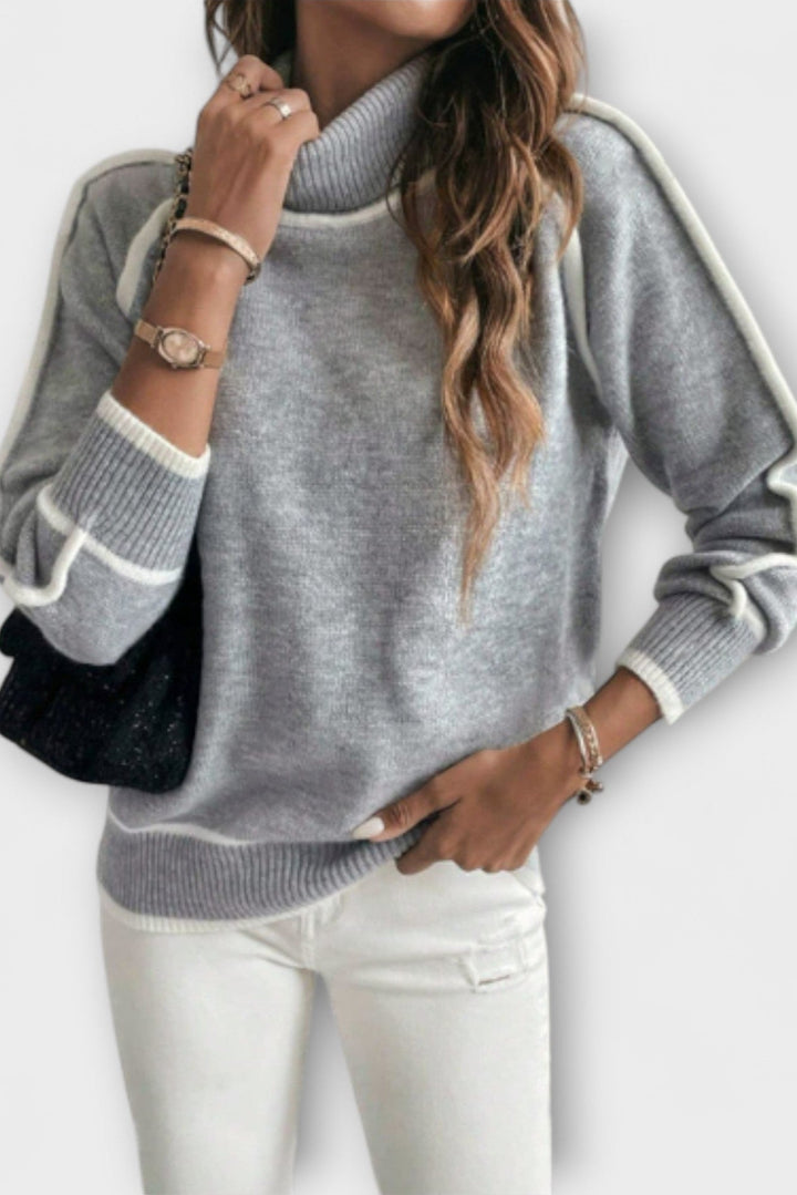 Sabrina™ Pull à col montant