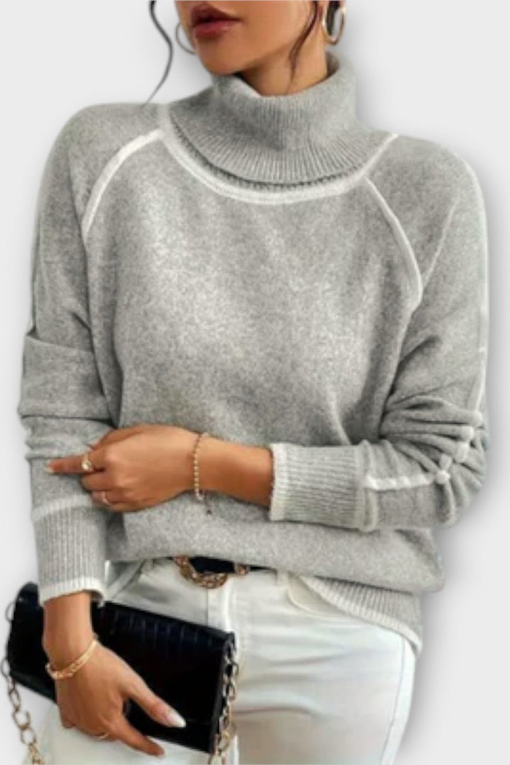 Sabrina™ Pull à col montant