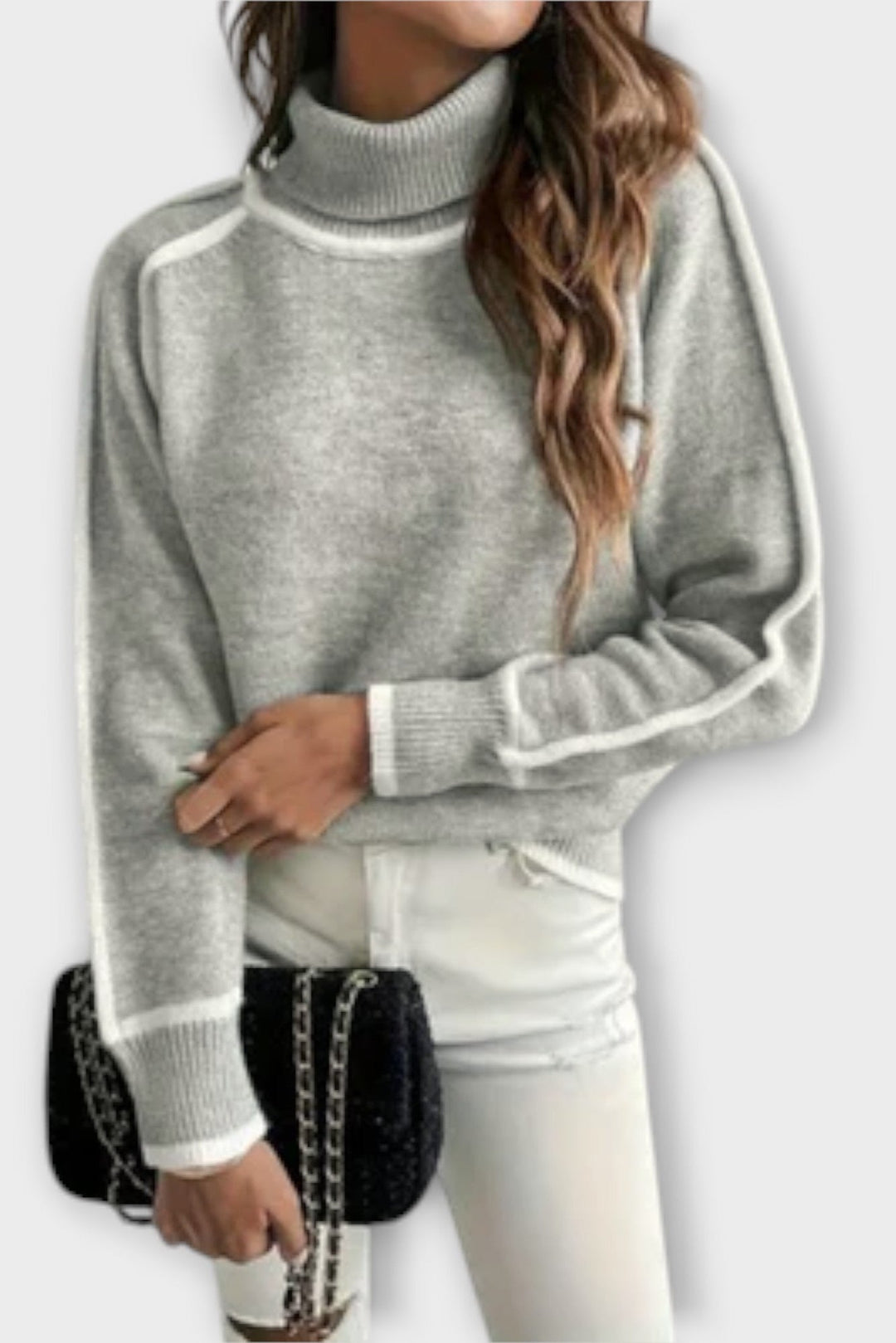 Sabrina™ Pull à col montant