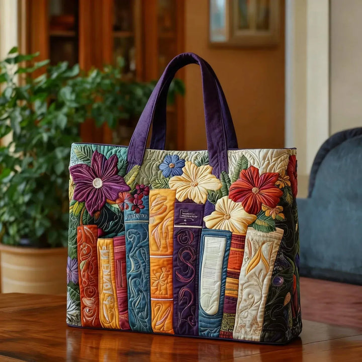 Sac tote matelassé - pour les amoureux des livres