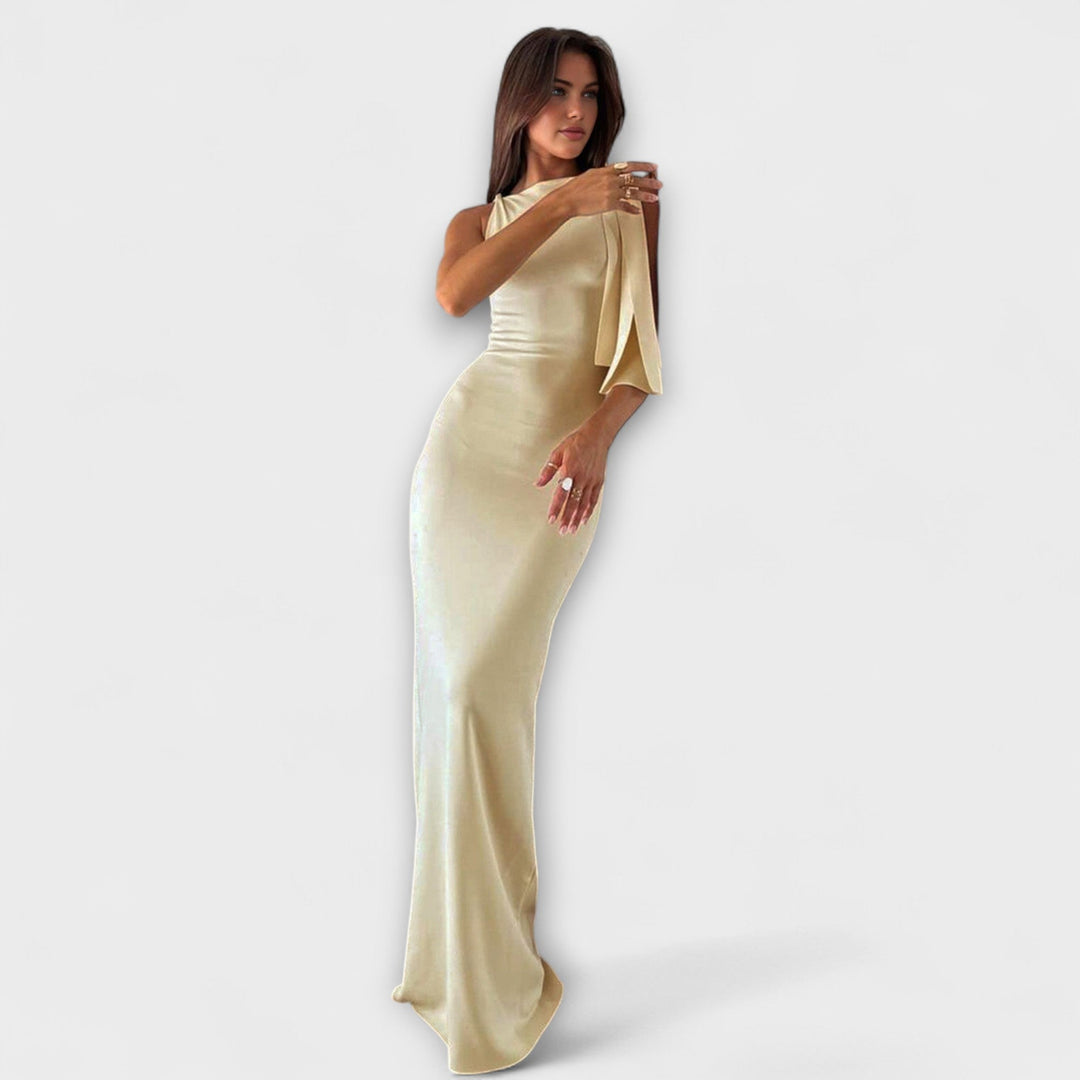 Cloe - Robe maxi avec nœud