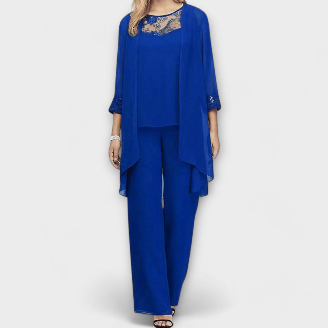 Constance - Ensemble de 3 pièces avec cardigan