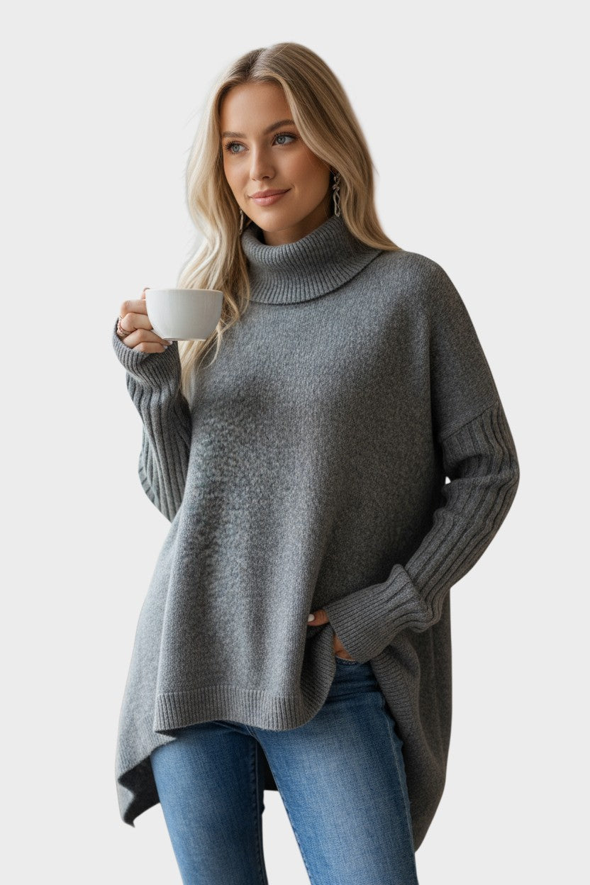 Brigitte™ pull long – Élégant & intemporel