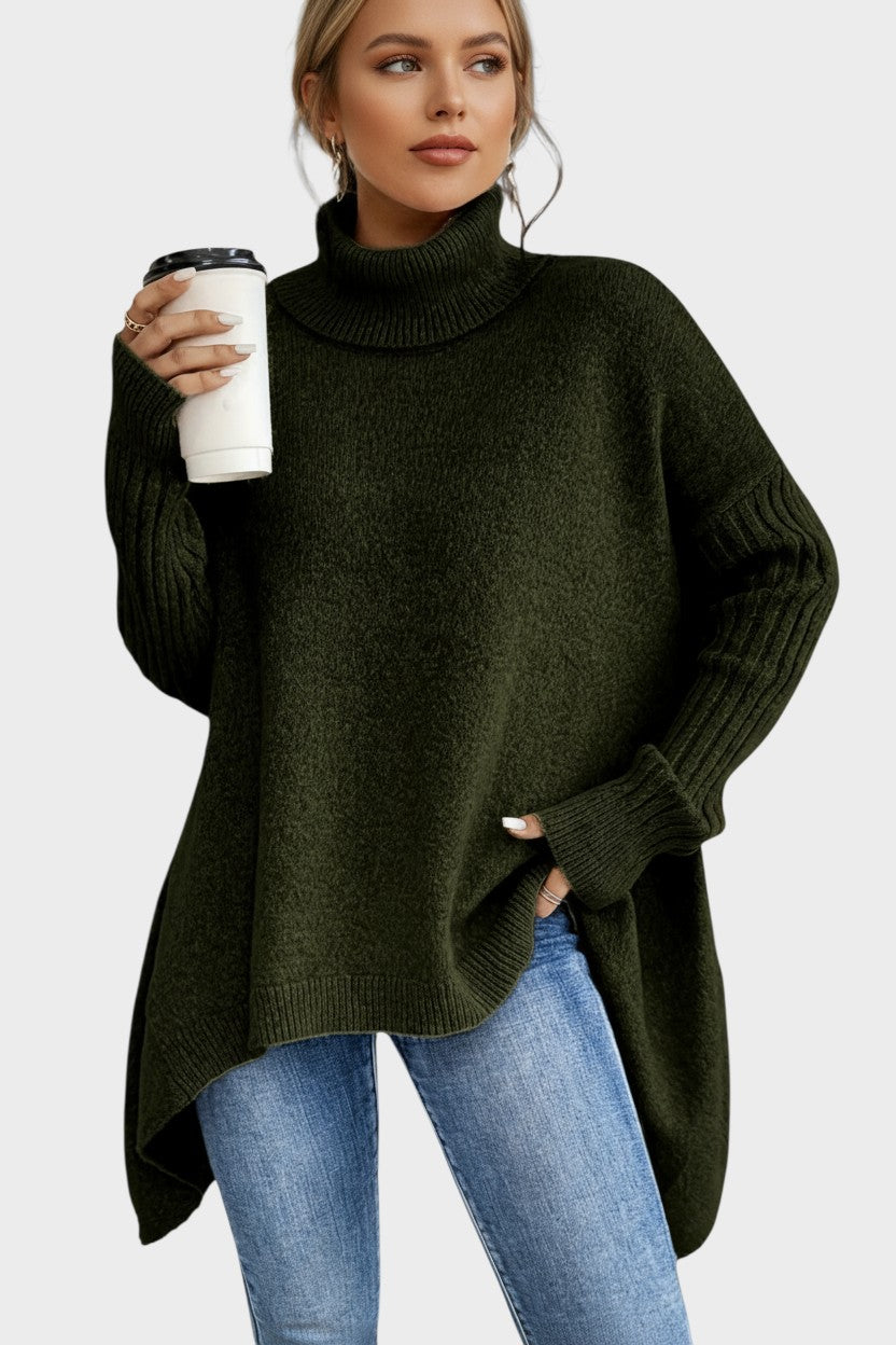 Brigitte™ pull long – Élégant & intemporel