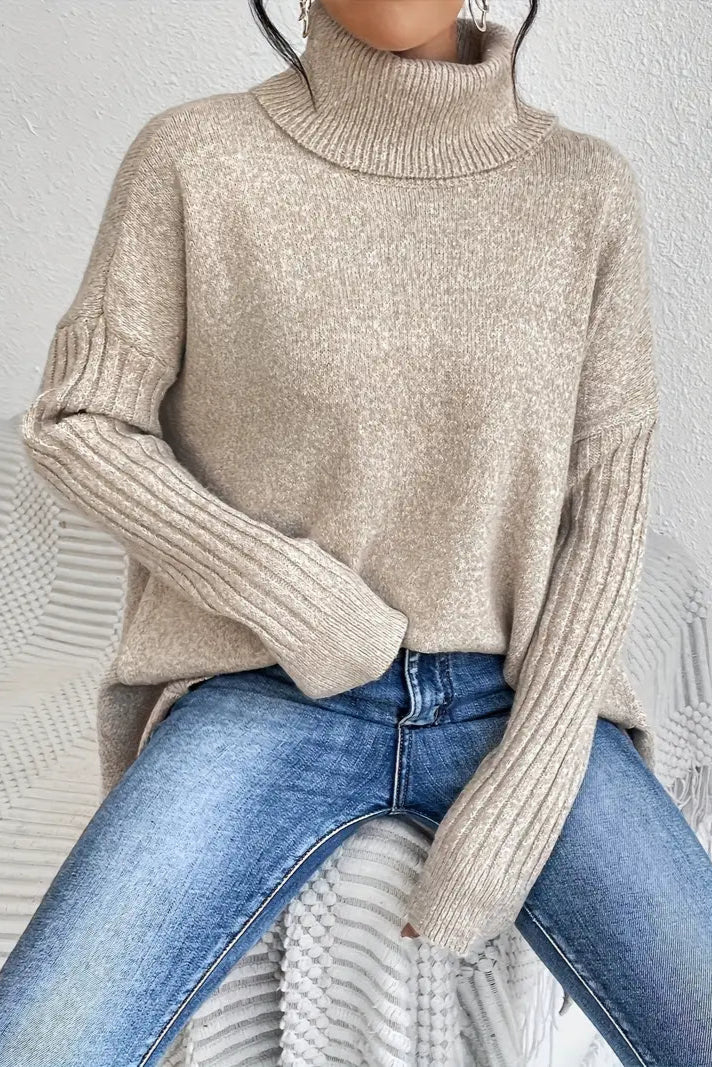 Brigitte™ pull long – Élégant & intemporel