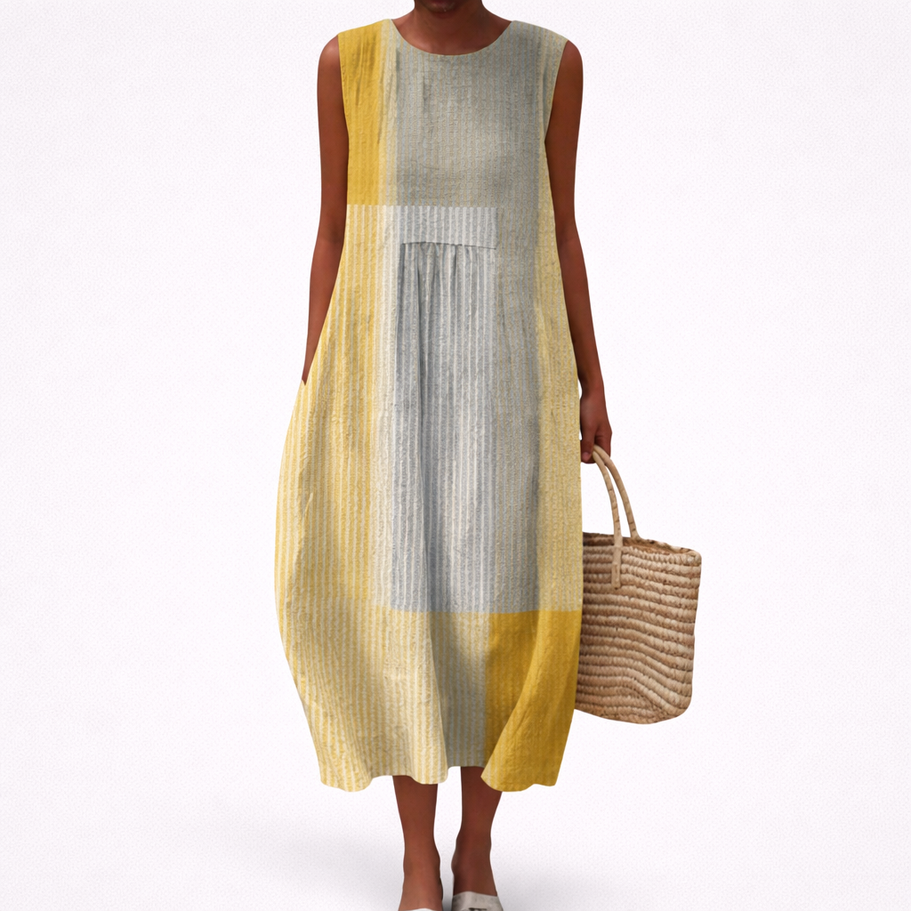 Joy - Robe d’Été Confortable Sans Manches