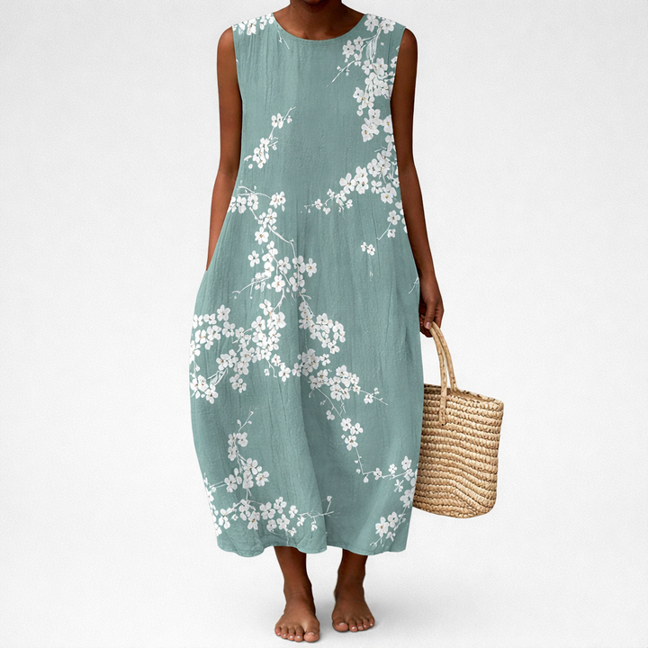 Ursule - Robe d’Été Confortable Sans Manches