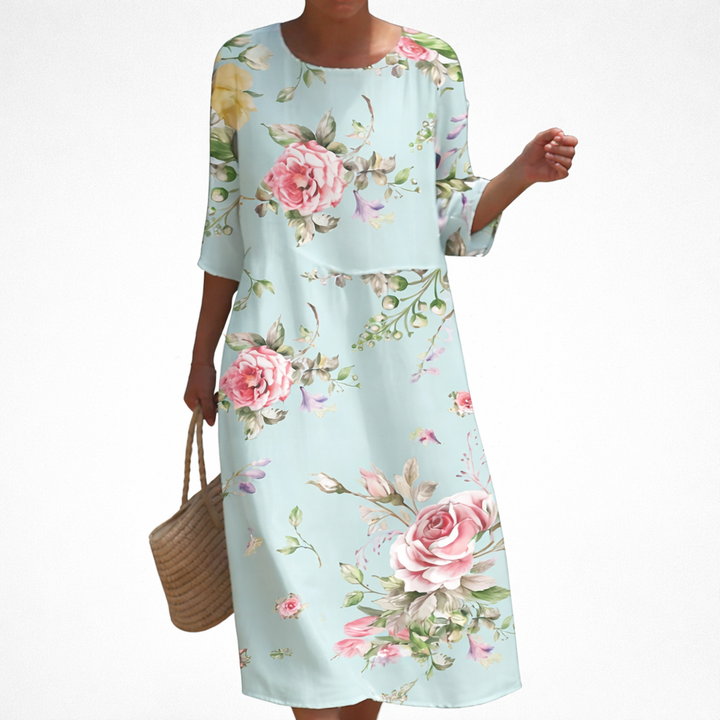Rosalie - Robe longue fluide chic et confortable
