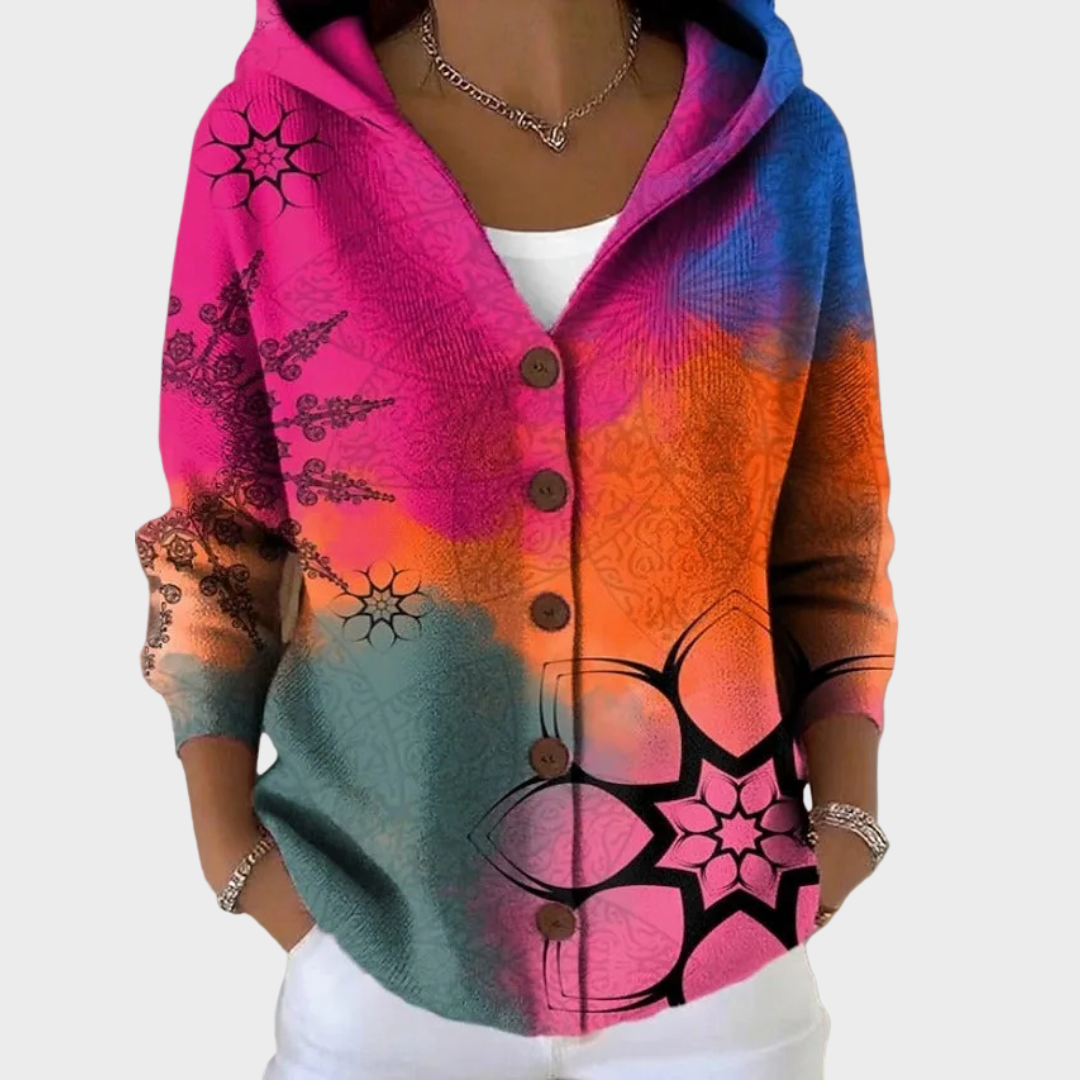 Cassie - Cardigan long et chaud pour femmes