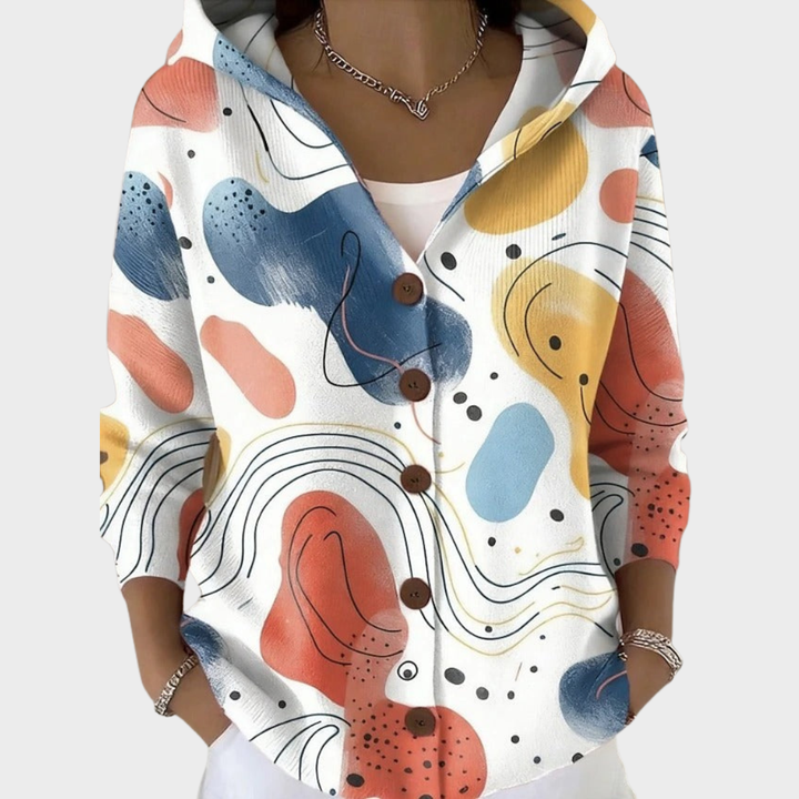 Cassie - Cardigan long et chaud pour femmes