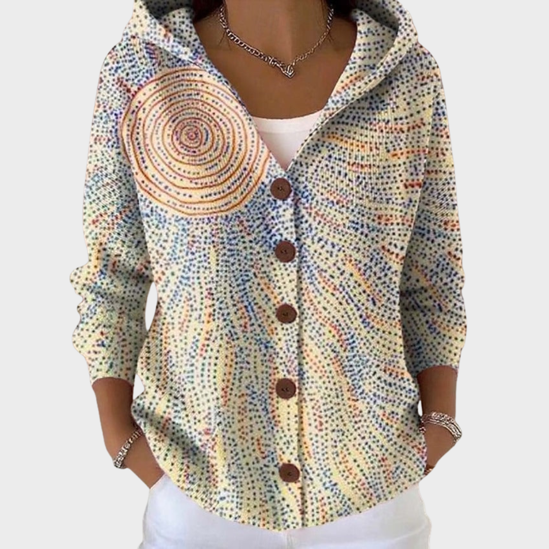 Cassie - Cardigan long et chaud pour femmes