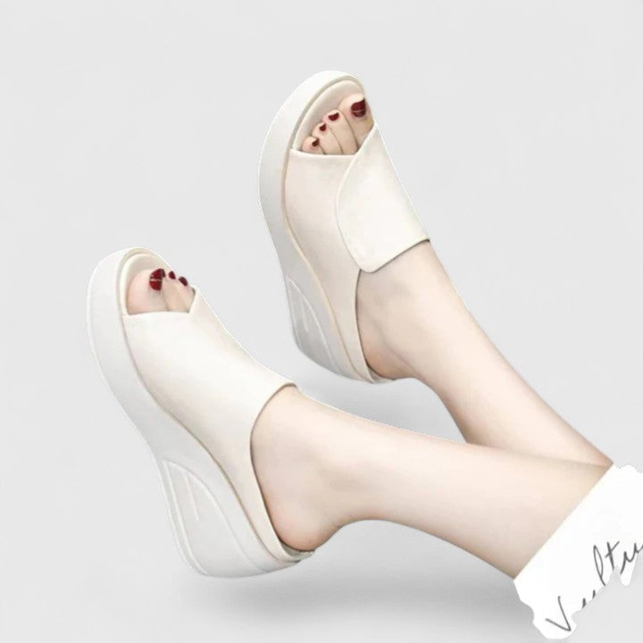 Celionette | Sandales Orthopédiques à Talon Compensé