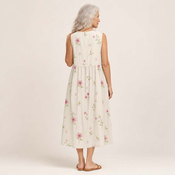 Faustine - Robe d’Été Confortable Sans Manches