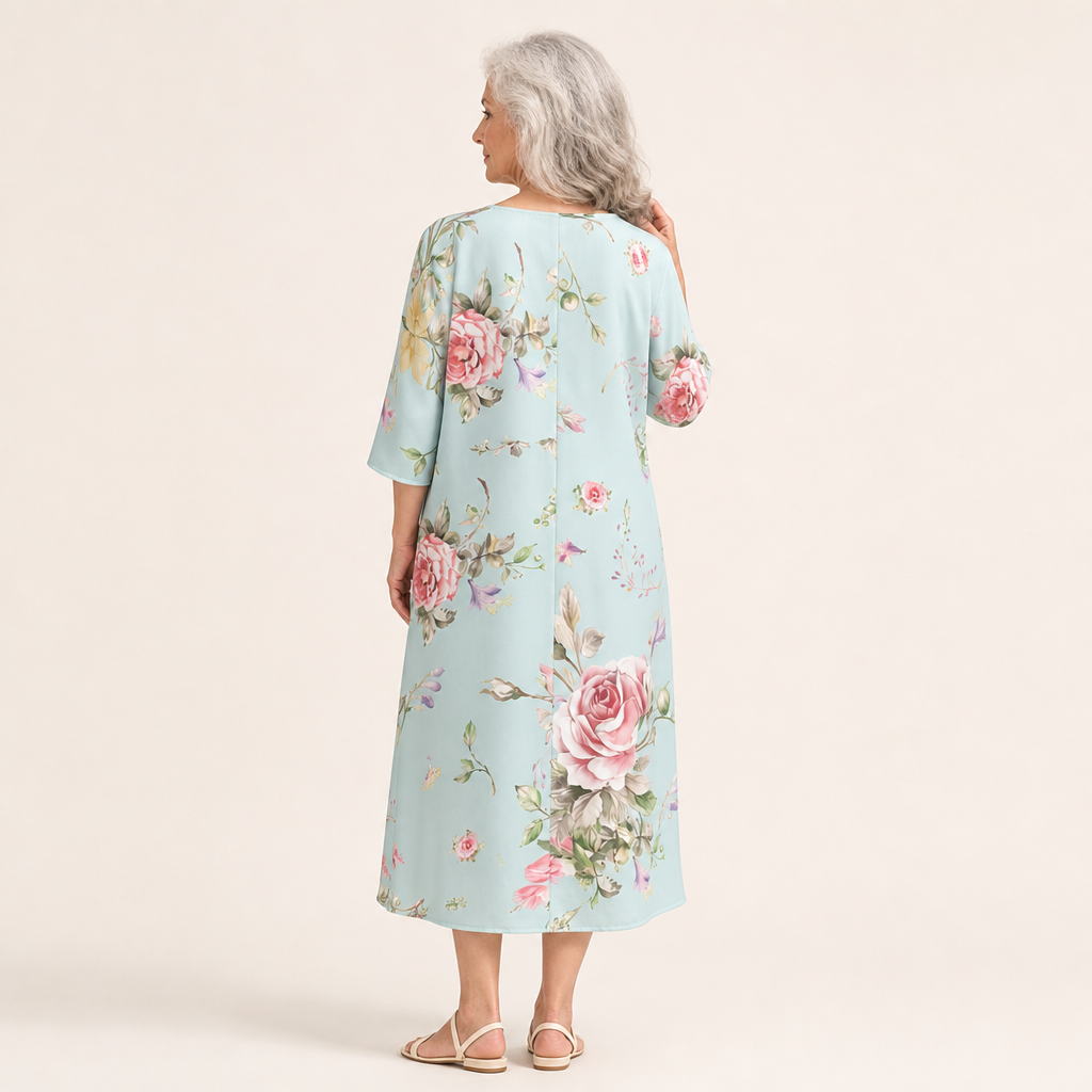 Rosalie - Robe longue fluide chic et confortable